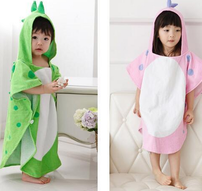 Hooded Dinosaur Towel