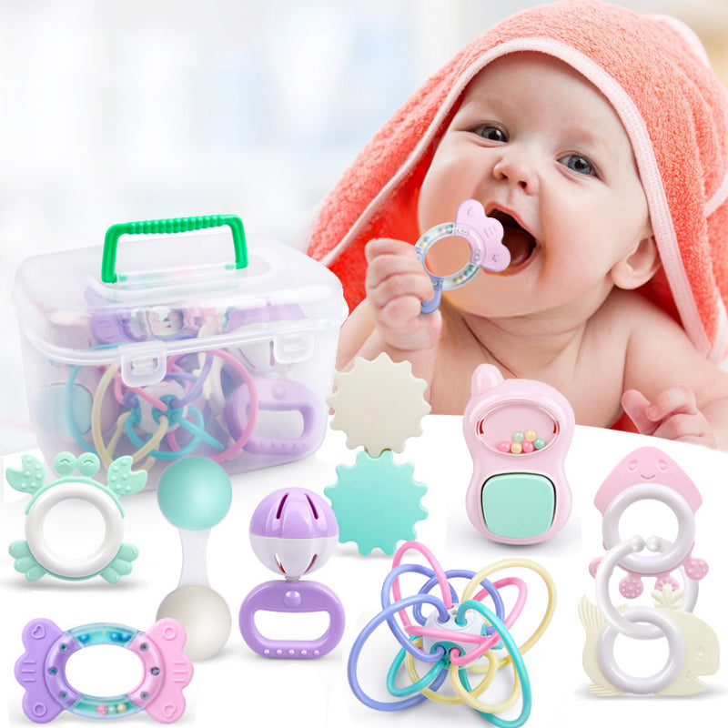 Amazon.com : Newborn Baby Gift Set -Baby Gift Basket Baby Welcome Box Baby  Blanket Baby Rattle Toy Teether with Hair Brush Baby Milestone Baby Gifts  Newborn Essential for Boys Girls（Elephant） : Baby