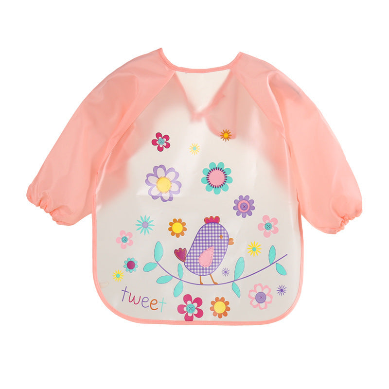 Easy Clean Long-Sleeved Bib