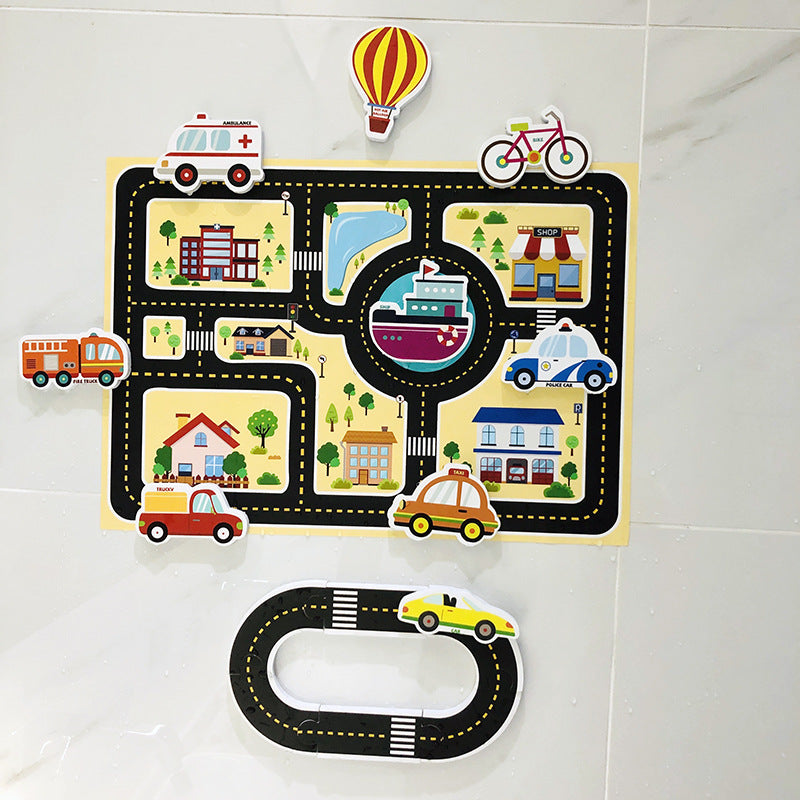 Bath Car Puzzle