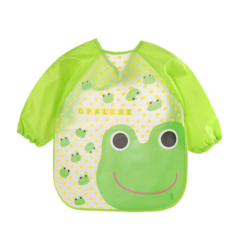 Easy Clean Long-Sleeved Bib