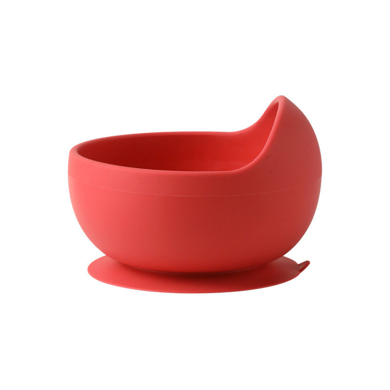 Silicone Suction Bowl (with straw)